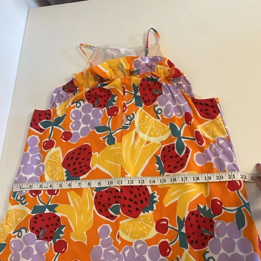 Anthropologie Corey Lynn Calter Tutti Frutti Tunic Dress Size Medium - Picture 14 of 16